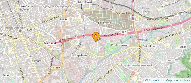 localisation de l'entreprise MONSIEUR TARIK LAATEUR à MARSEILLE