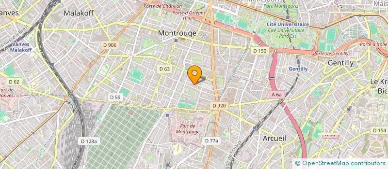 localisation de l'entreprise MONSIEUR TARIK LAIB  MONTROUGE