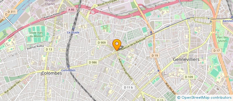 localisation de l'entreprise MONSIEUR TARIK LEKMI  ASNIERES-SUR-SEINE