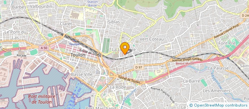 localisation de l'entreprise MONSIEUR TARIK LOUANI  TOULON