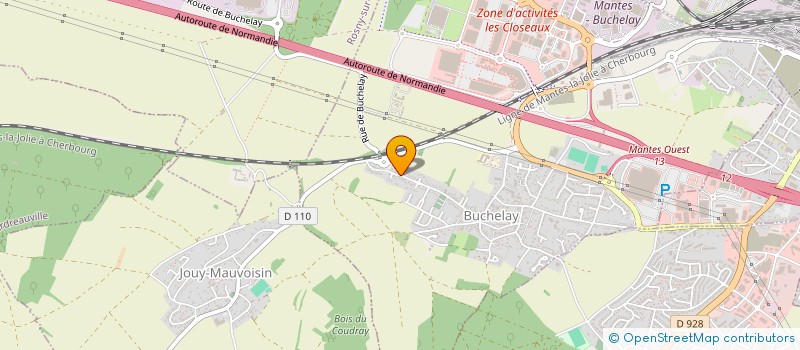 localisation de l'entreprise MONSIEUR TARIK LOUZARI à BUCHELAY