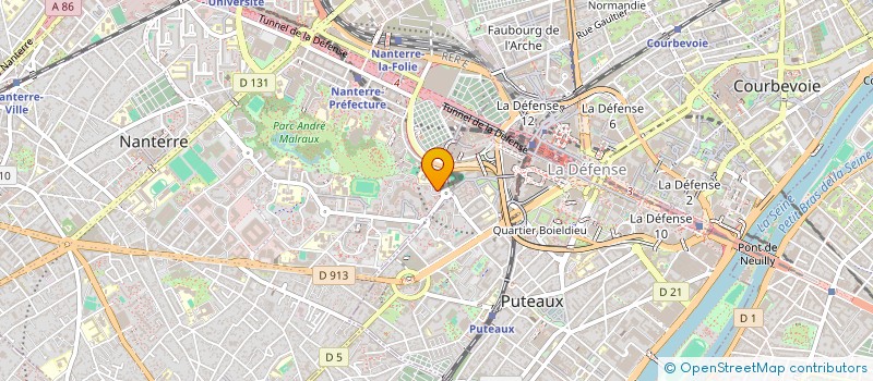 localisation de l'entreprise MONSIEUR TARIK MENOUNY à NANTERRE