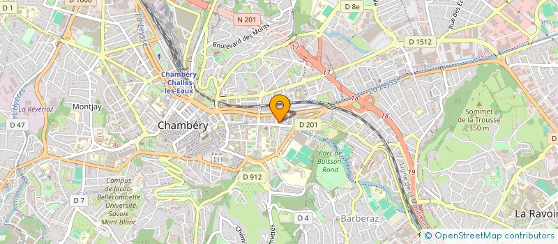 localisation de l'entreprise MONSIEUR TARIK MERSALI  CHAMBERY