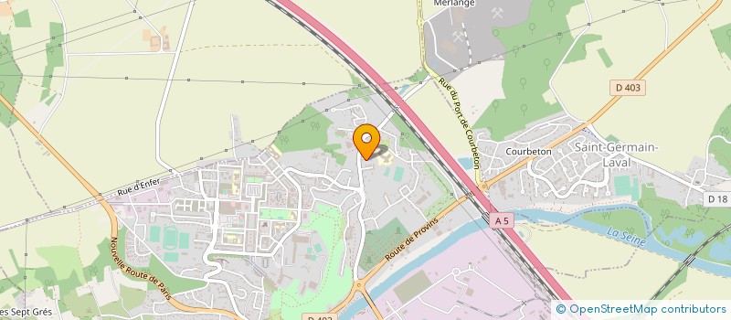 localisation de l'entreprise MONSIEUR TARIK MOUEFFEK  MONTEREAU FAULT YONNE