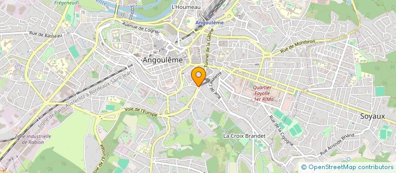 localisation de l'entreprise MONSIEUR TARIK NAIT KABACHE à ANGOULEME