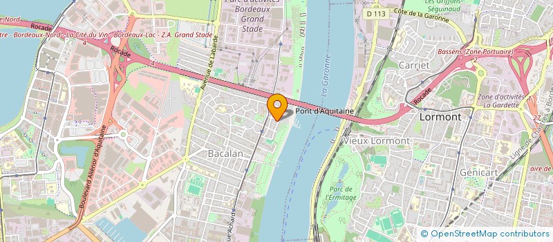 localisation de l'entreprise MONSIEUR TARIK NAJIM à BORDEAUX