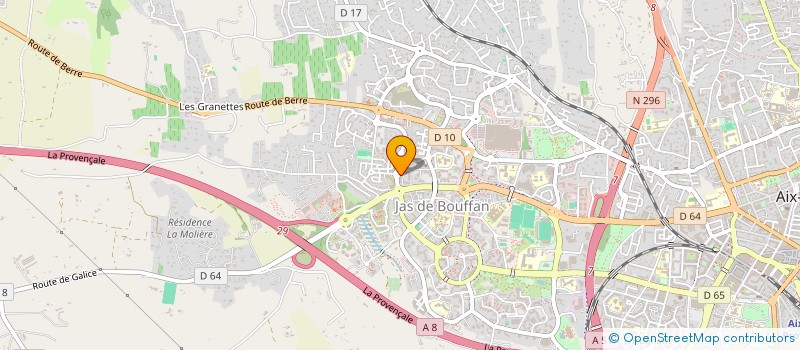 localisation de l'entreprise MONSIEUR TARIK OULAMINE  LATTES