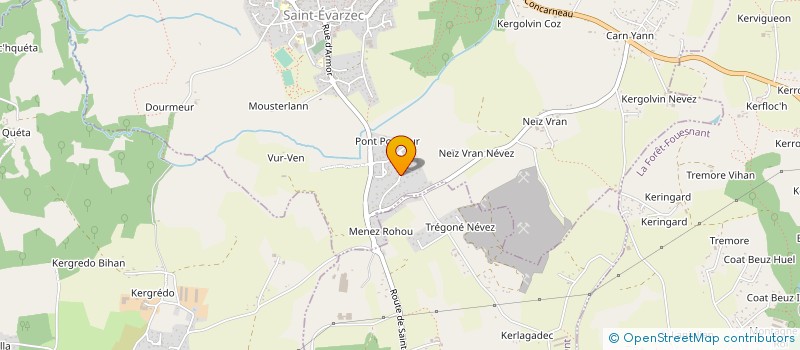 localisation de l'entreprise MONSIEUR TARIK RAIHANE  SAINT-EVARZEC