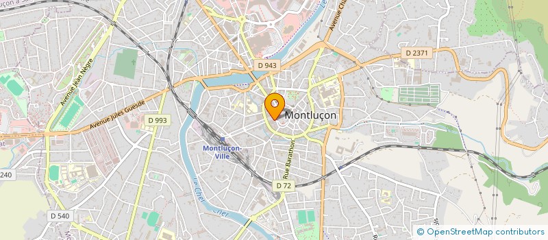 localisation de l'entreprise MONSIEUR TARIK RIDELLER à MONTLUCON