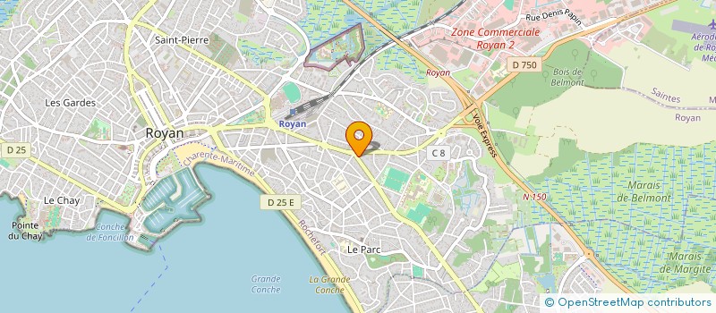 localisation de l'entreprise MONSIEUR TARIK SALAH  ROYAN