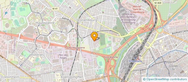 localisation de l'entreprise MONSIEUR TARIK SALHI à STRASBOURG