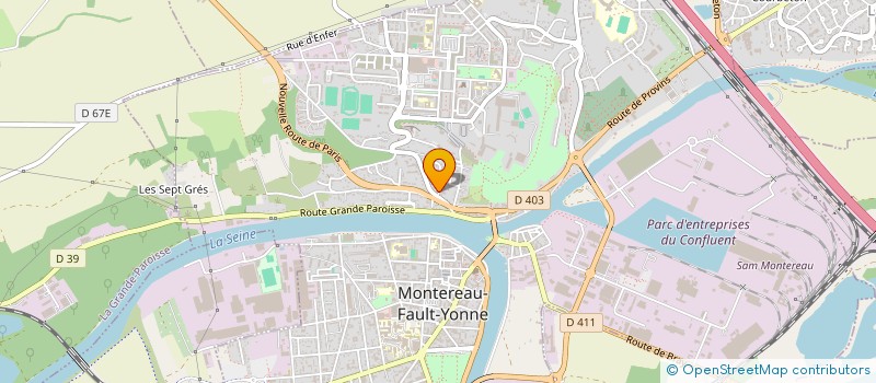 localisation de l'entreprise MONSIEUR TARIK SGHIR  MONTEREAU-FAULT-YONNE