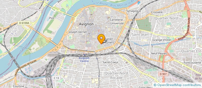 localisation de l'entreprise MONSIEUR TARIK TABIA  AVIGNON