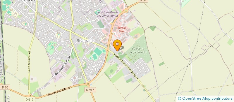 localisation de l'entreprise MONSIEUR TARIK TABICH  BEAURAINS