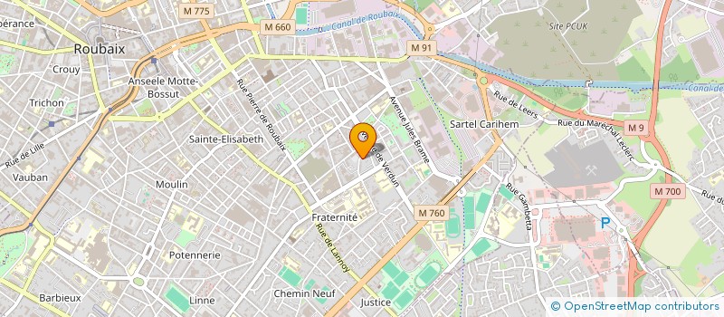localisation de l'entreprise MONSIEUR TARIK ZAROURI à ROUBAIX