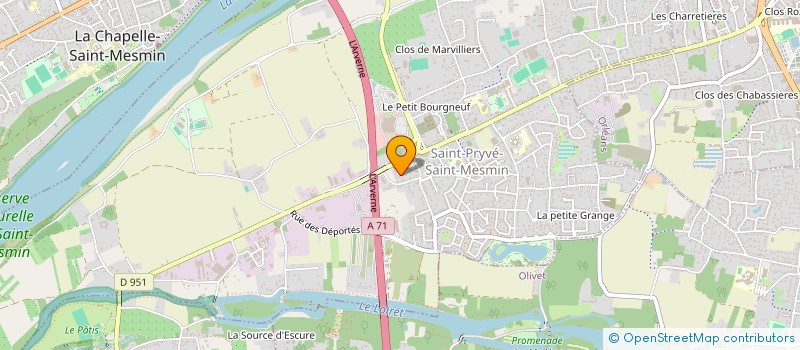 localisation de l'entreprise MONSIEUR TARIK ZIANI  SAINT-PRYVE-SAINT-MESMIN