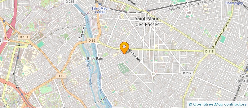 localisation de l'entreprise MONSIEUR TARIKA RAZAFIMAHEFA à SAINT-MAUR-DES-FOSSES