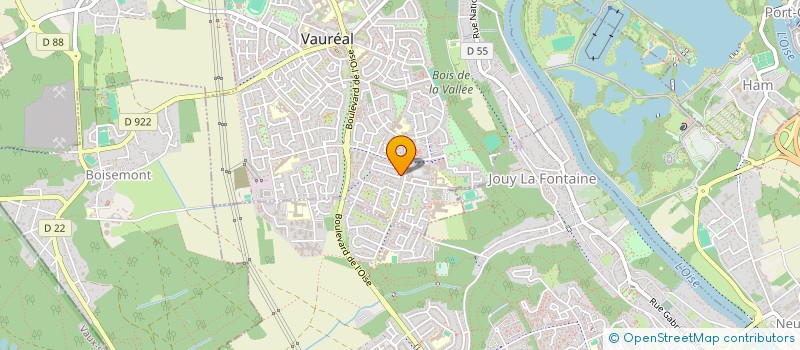 localisation de l'entreprise MONSIEUR TARIQ AZAD à VAUREAL