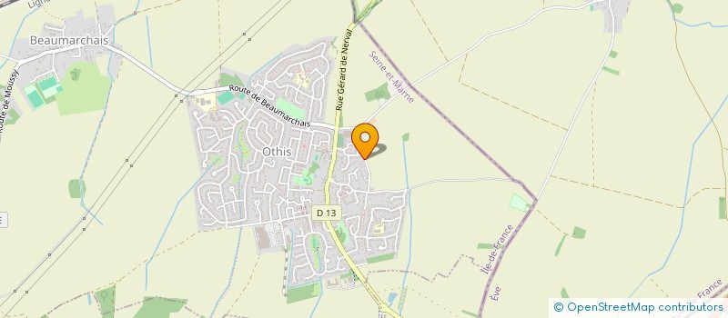 localisation de l'entreprise MONSIEUR TARIQ BEN RABEH  OTHIS