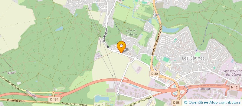 localisation de l'entreprise MONSIEUR TARIQ BERKANI  PLAISIR