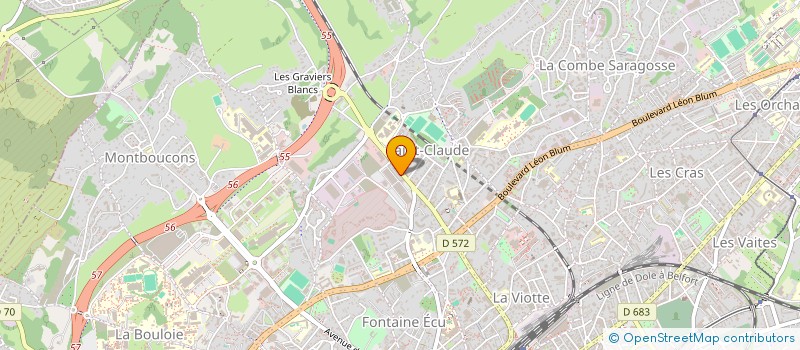localisation de l'entreprise MONSIEUR TARIQ BOURAS à BESANCON