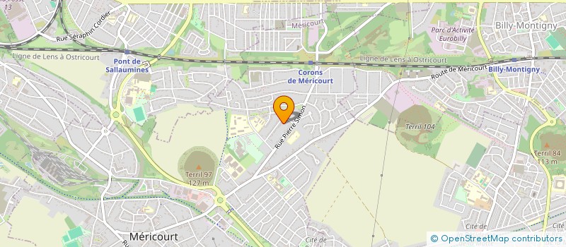 localisation de l'entreprise MONSIEUR TARIQ CHIKLI  MERICOURT