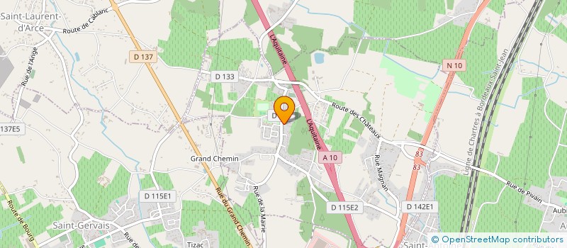 localisation de l'entreprise MONSIEUR TARIQ GADIRI  VIRSAC