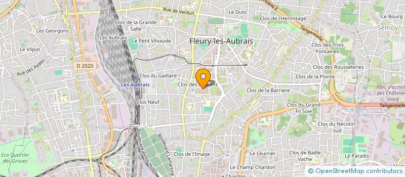 localisation de l'entreprise MONSIEUR TARIQ HARIT à FLEURY-LES-AUBRAIS
