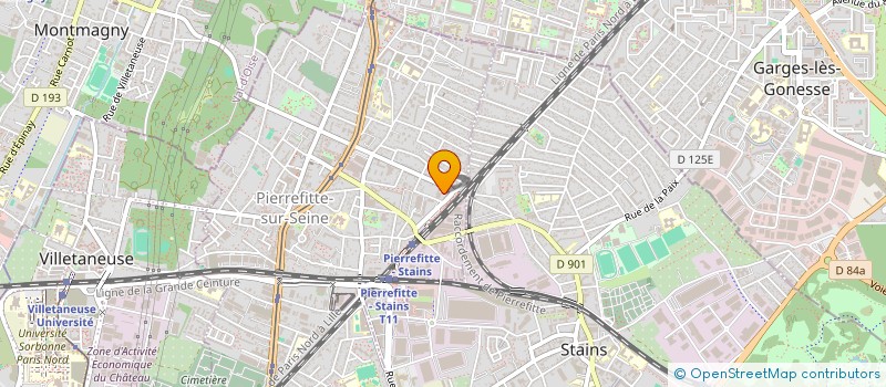 localisation de l'entreprise MONSIEUR TARIQ MAHMOOD à PIERREFITTE-SUR-SEINE