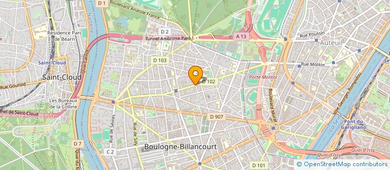 localisation de l'entreprise MONSIEUR TARIQ MALAKHAIL à BOULOGNE-BILLANCOURT