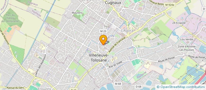 localisation de l'entreprise MONSIEUR TARIQ MEDDOUR à VILLENEUVE-TOLOSANE