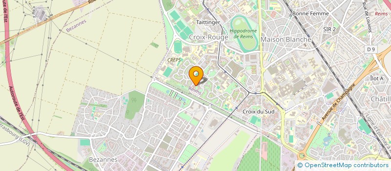 localisation de l'entreprise MONSIEUR TARIQ OUKKEDDOU  REIMS