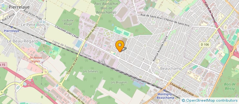 localisation de l'entreprise MONSIEUR TARIQ SALAOUATCHI  BEAUCHAMP