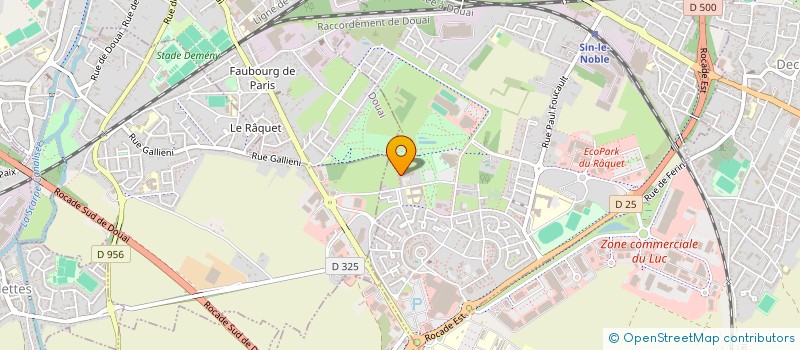 localisation de l'entreprise MONSIEUR TARIQ SHINWARI  SIN-LE-NOBLE