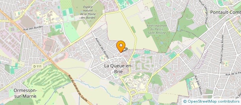 localisation de l'entreprise MONSIEUR TARIQ SOUIDI  LA QUEUE-EN-BRIE