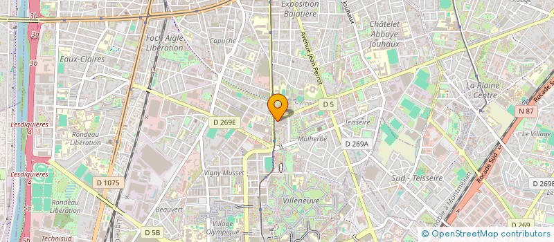 localisation de l'entreprise MONSIEUR TARIQ ZAFRANE  GRENOBLE