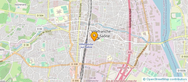 localisation de l'entreprise MONSIEUR TARKAN SAHIN à VILLEFRANCHE-SUR-SAONE