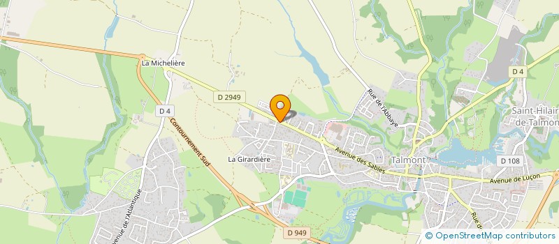 localisation de l'entreprise MONSIEUR TARKAN TASKIN  TALMONT-SAINT-HILAIRE