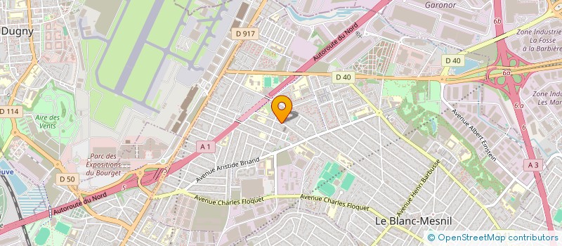 localisation de l'entreprise MONSIEUR TARLOK SINGH à LE BLANC-MESNIL