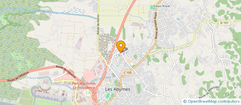 localisation de l'entreprise MONSIEUR TARRY NICOISE  LES ABYMES