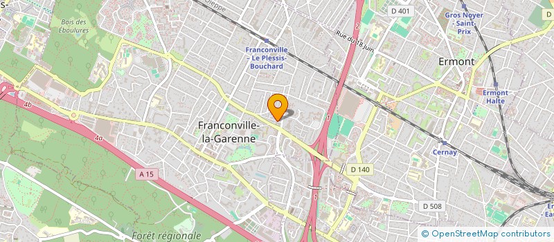 localisation de l'entreprise MONSIEUR TARYLL SAINTINA  FRANCONVILLE