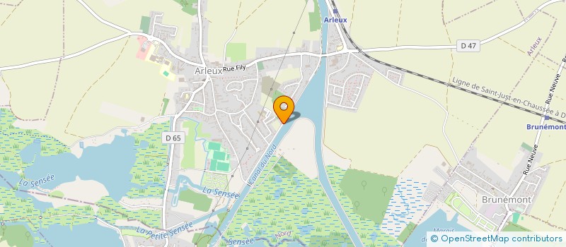 localisation de l'entreprise MONSIEUR TARZAN VERMEERSCH  ARLEUX