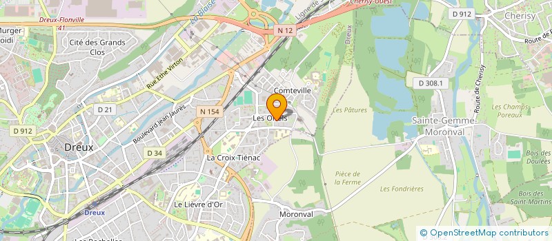 localisation de l'entreprise MONSIEUR TASADDAQ HUSSAIN à DREUX