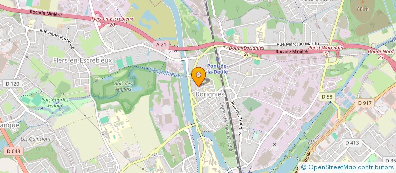 localisation de l'entreprise MONSIEUR TASAL MOHAMMADZAI  DOUAI