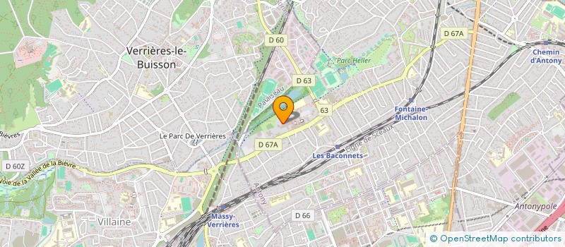 localisation de l'entreprise MONSIEUR TASAWAR HUSSAIN à ANTONY