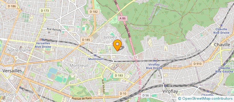 localisation de l'entreprise MONSIEUR TASHI GHAWATSANG à VERSAILLES