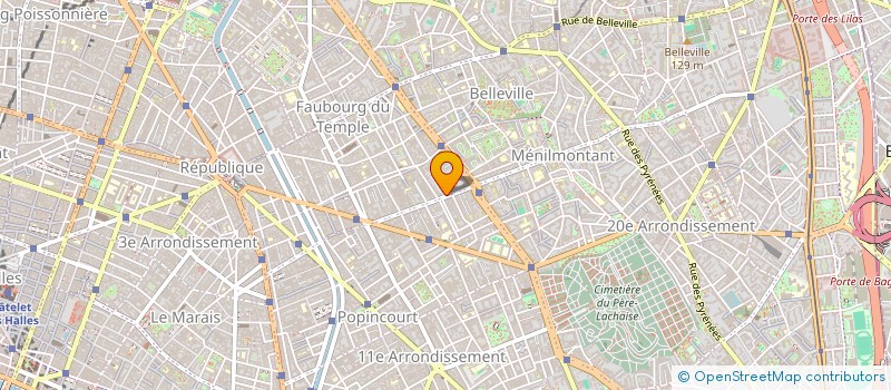 localisation de l'entreprise MONSIEUR TASHI TENZIN  PARIS