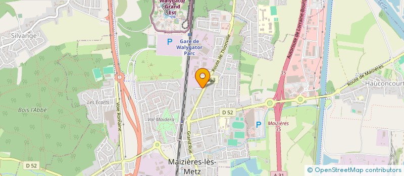 localisation de l'entreprise MONSIEUR TASHIN ERDOGAN  MAIZIERES-LES-METZ