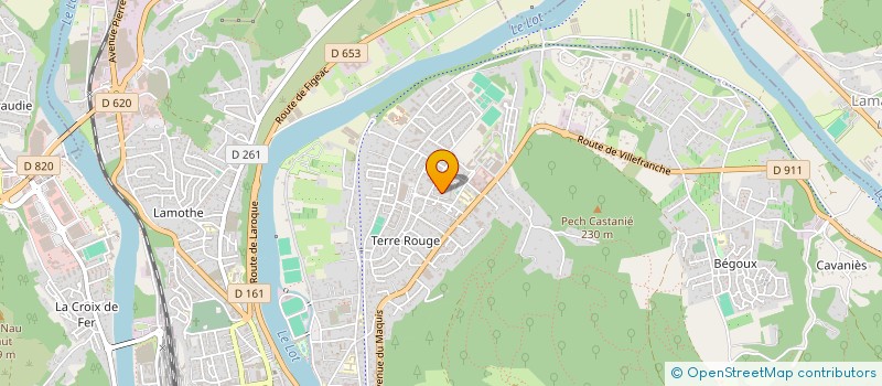 localisation de l'entreprise MONSIEUR TASIN MOHSENI  CAHORS