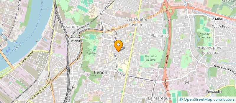 localisation de l'entreprise MONSIEUR TASKIN COSKUN à CENON